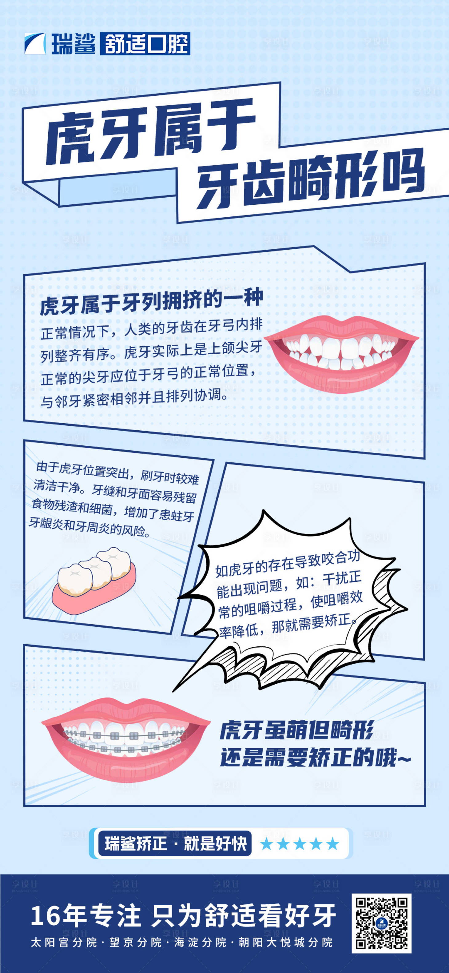 源文件下載【享設計】搜索編號：69580028019791881【虎牙需要矯正嗎海報】