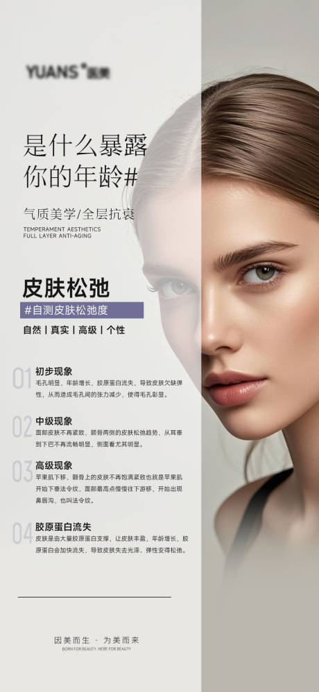 源文件下載【醫美抗衰科普海報】編號：53030028146065160