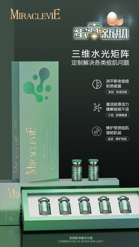 源文件下載【醫美產品功效宣傳海報】編號：23870027613956659