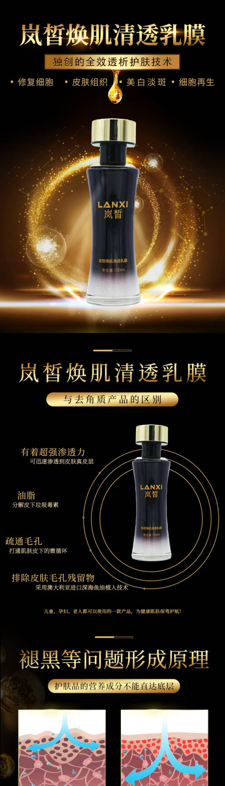 源文件下载【享设计】搜索编号：91540027801526054【医美清透乳膜促销电商产品详情页】