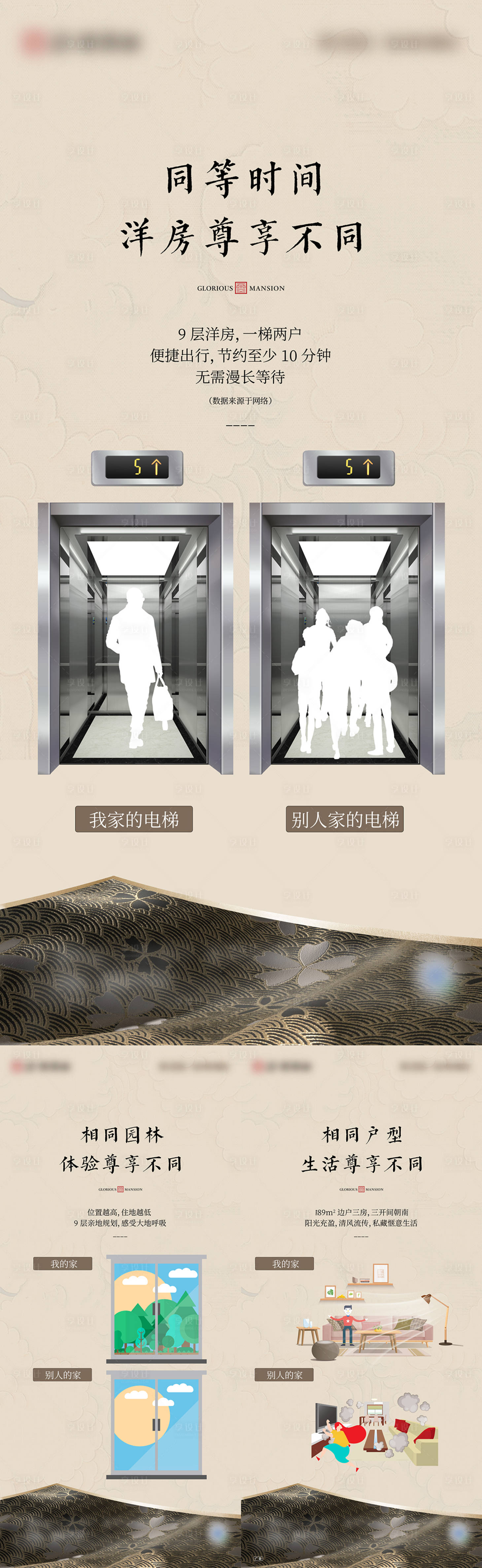 源文件下载【洋房海报】编号：81570027687029006