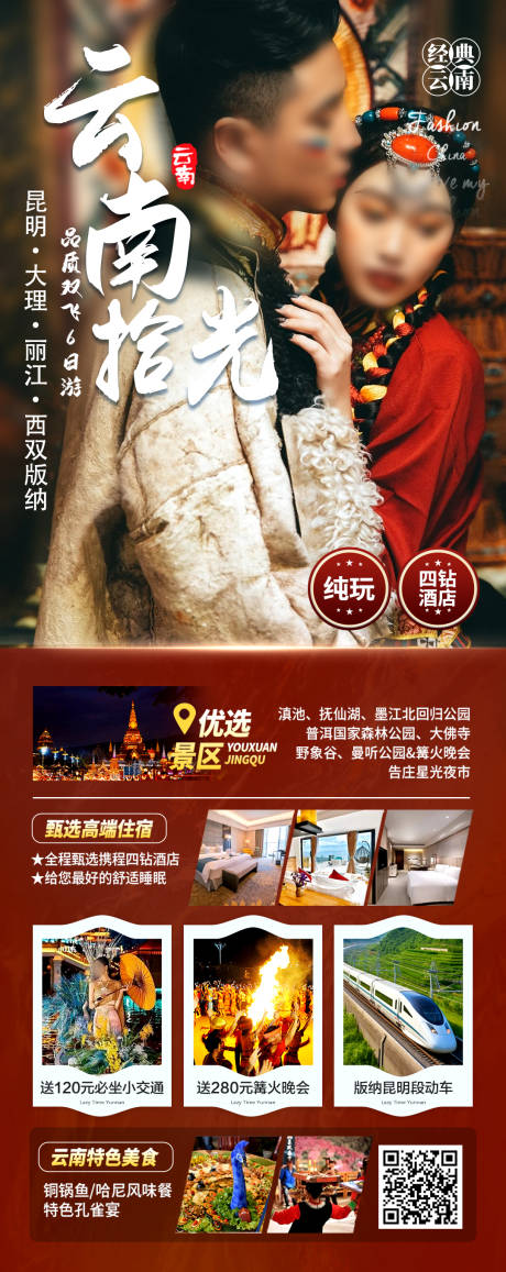 源文件下載【西雙版納云南旅游海報 】編號：52820027870528088