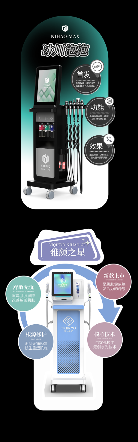 源文件下载【享设计】搜索编号：51990027896361432【美业美容仪器KT板展板物料】