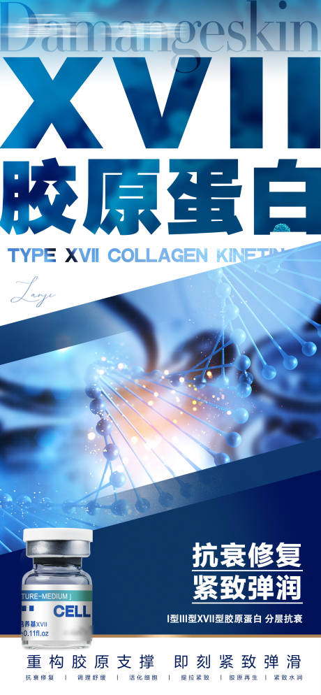 源文件下载【享设计】搜索编号：68040028179898658【XVII型胶原蛋白】