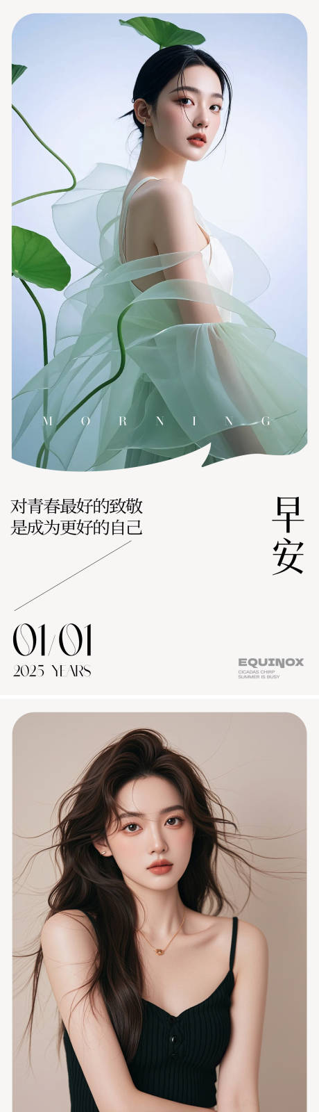 源文件下載【早安醫美系列海報】編號：27750028194602178