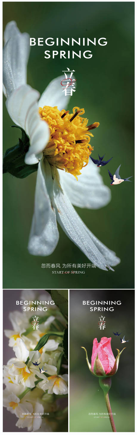 源文件下載【享設計】搜索編號：94140028286267972【地產立春節氣系列海報】