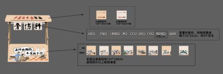 源文件下载【中医市集花车包装摊位】编号：91070028190274701