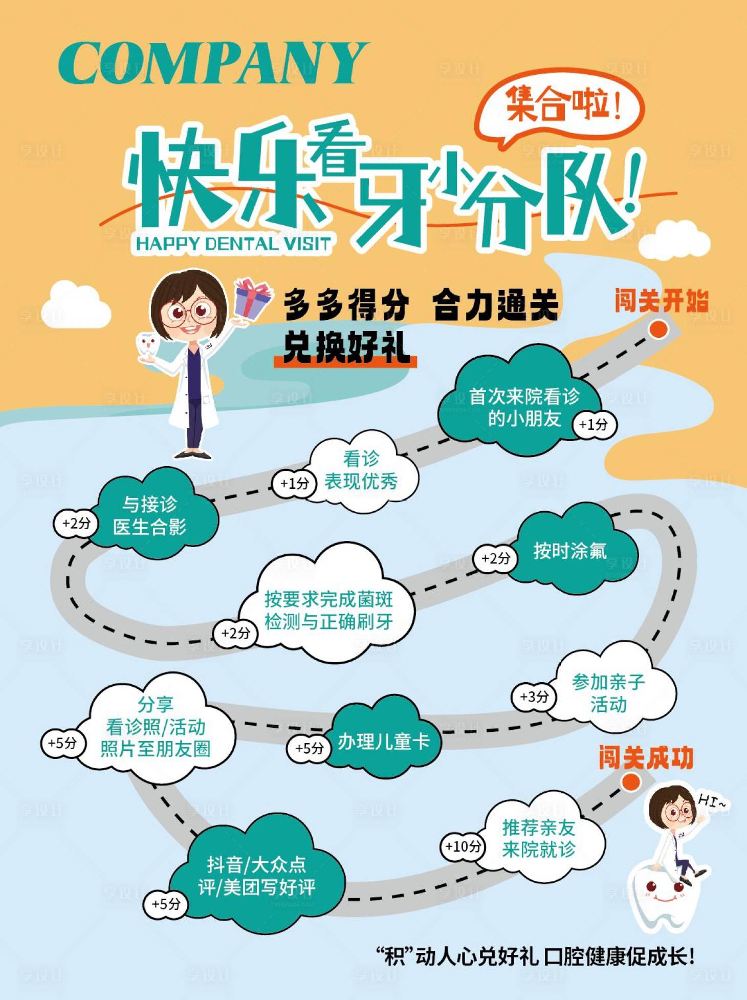 源文件下載【享設計】搜索編號：39970028492184933【闖關獲積分兌好禮活動KT板】