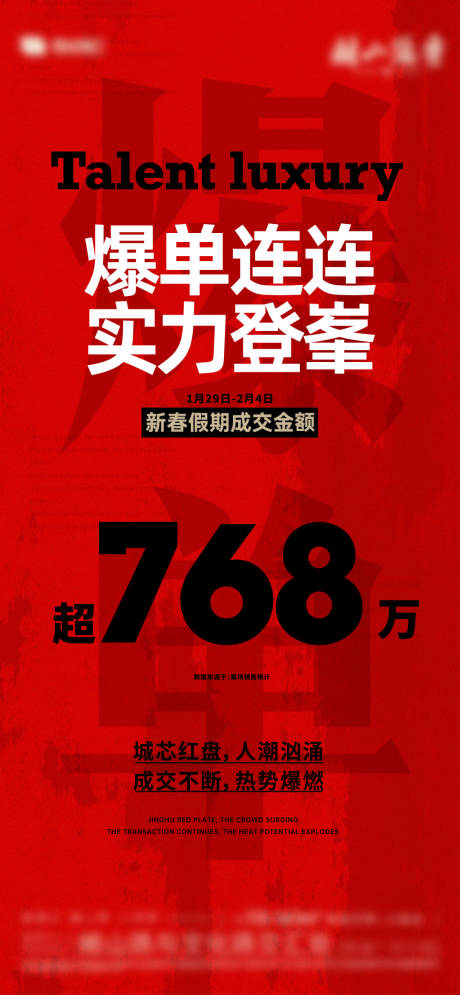 源文件下载【新年热销宣传海报】编号：86220028286367885