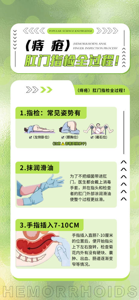 源文件下載【享設計】搜索編號：16430028385532179【痔瘡健康科普品牌宣傳海報】