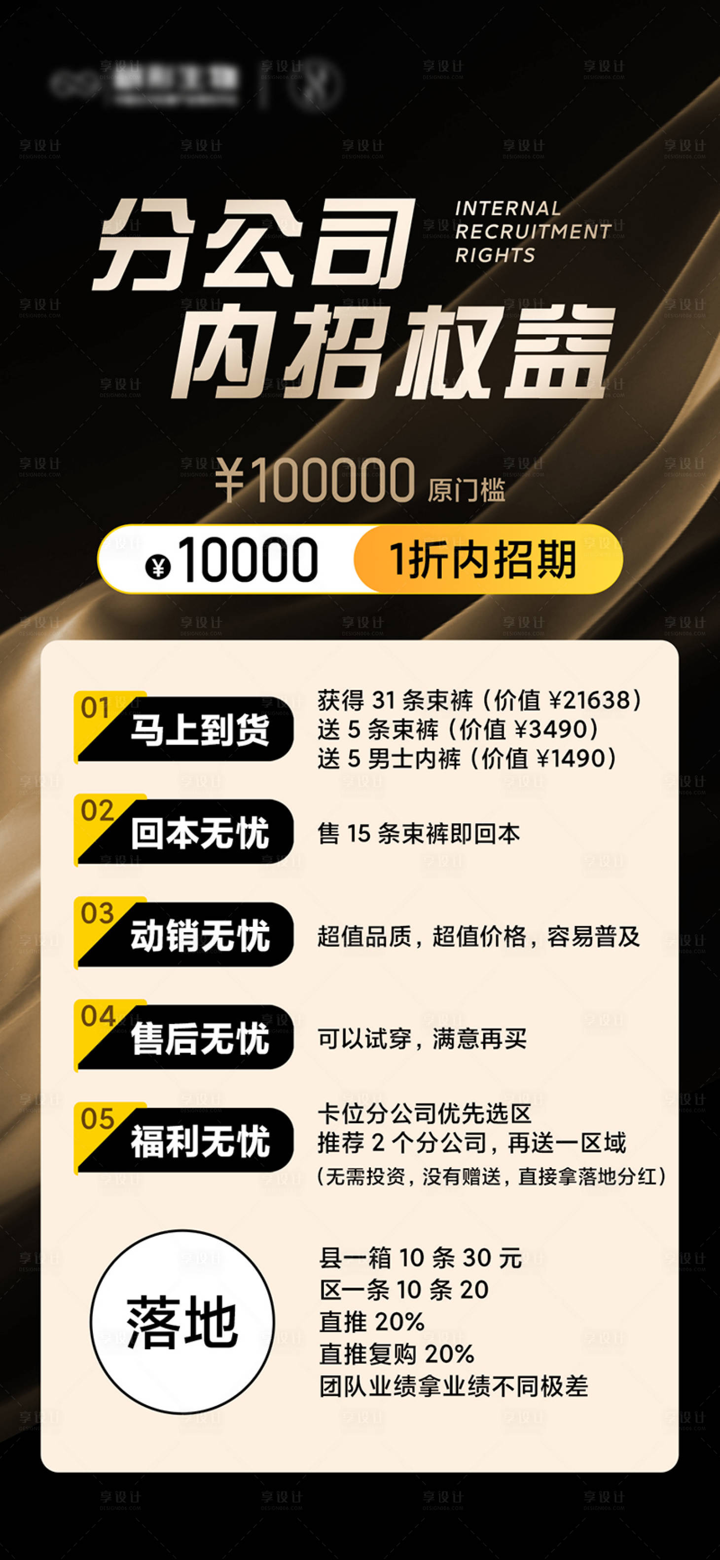 源文件下载【享设计】搜索编号：84080028211748816【医美招商权益海报】