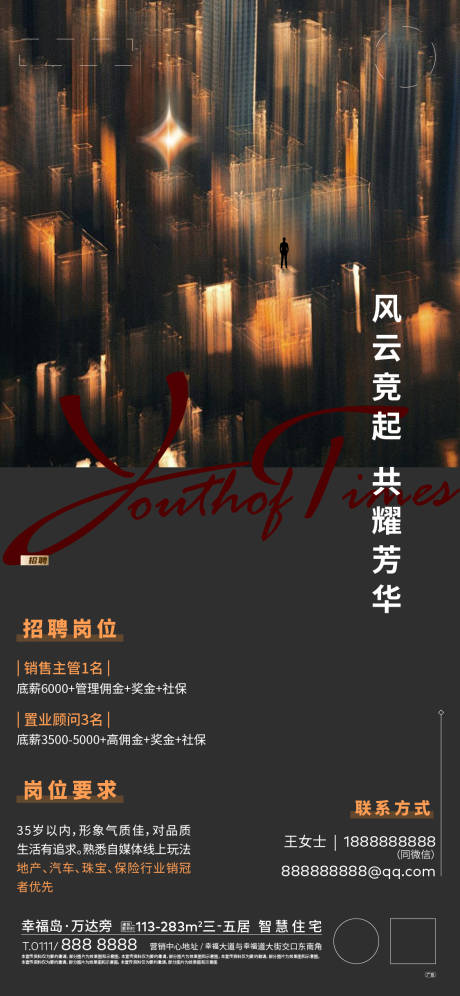 招聘海报