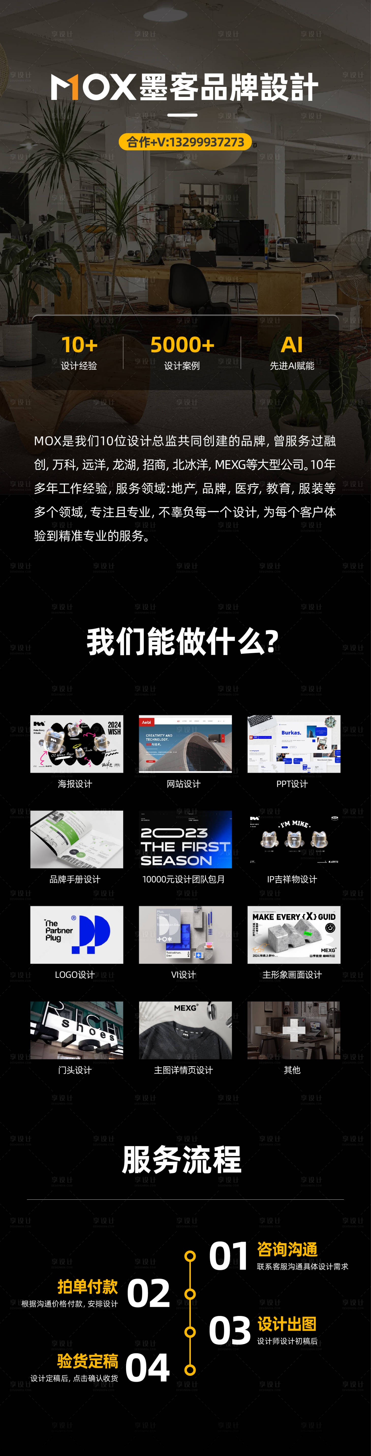 源文件下载【MOX墨客品牌设计业务详情页】编号：65120028226663887