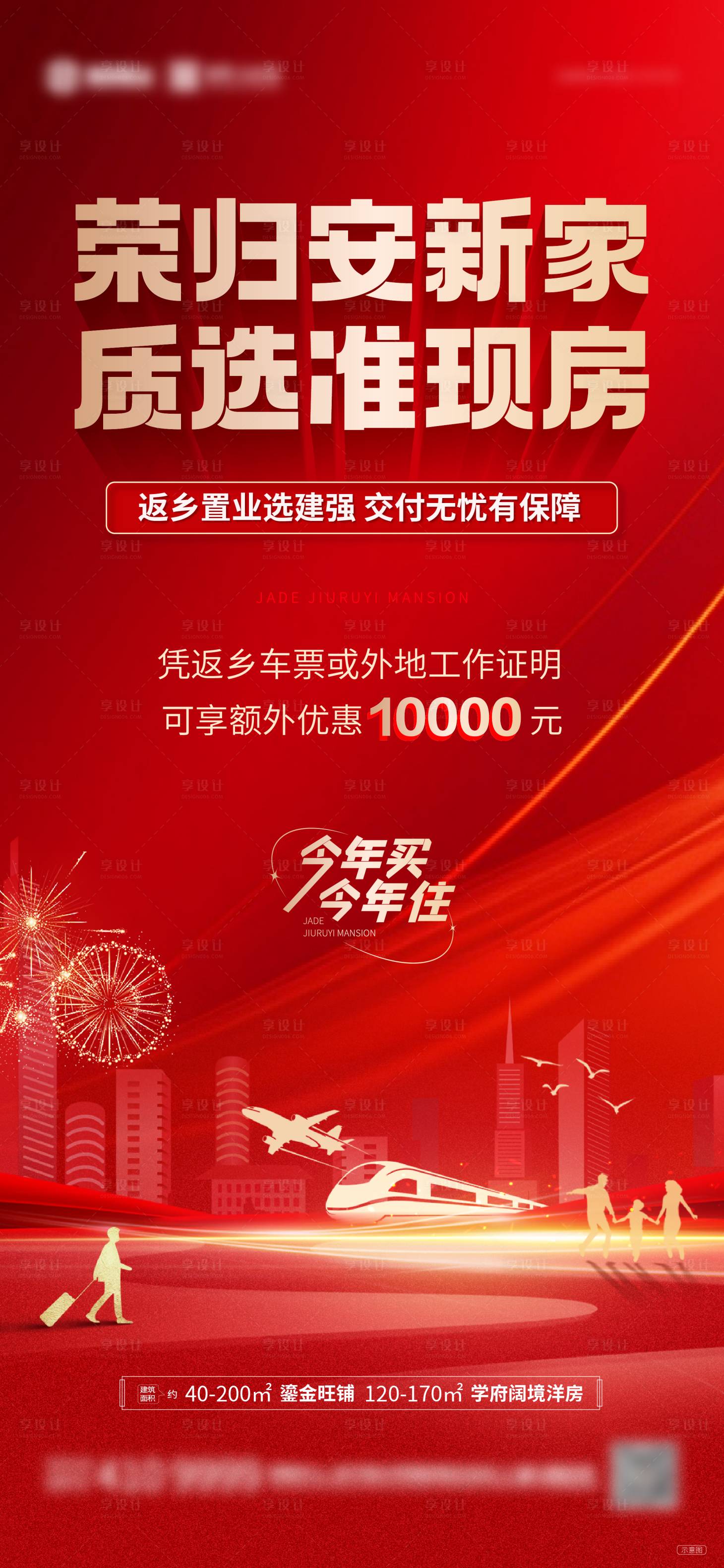 源文件下載【返鄉(xiāng)鉅惠海報(bào)】編號(hào)：97160028322603904