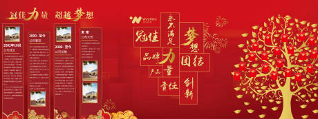 源文件下载【享设计】搜索编号：50020028211876223【年会背景板】