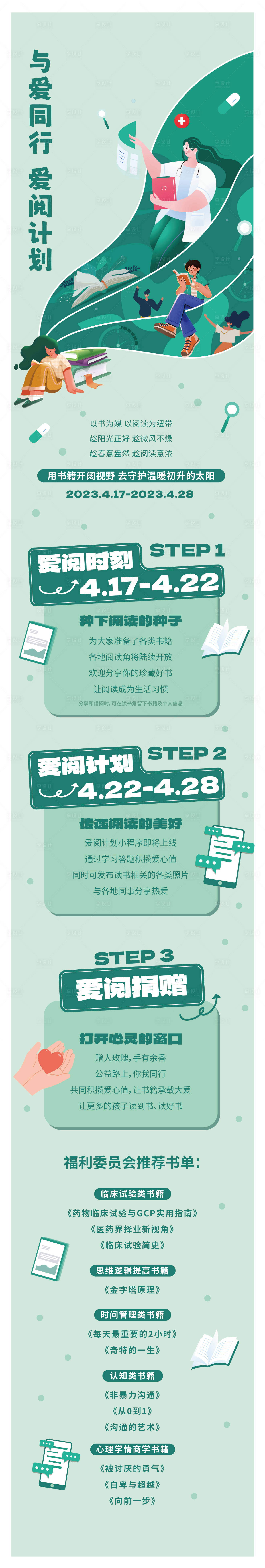源文件下载【享设计】搜索编号：16310028503064609【绿色医疗长图】