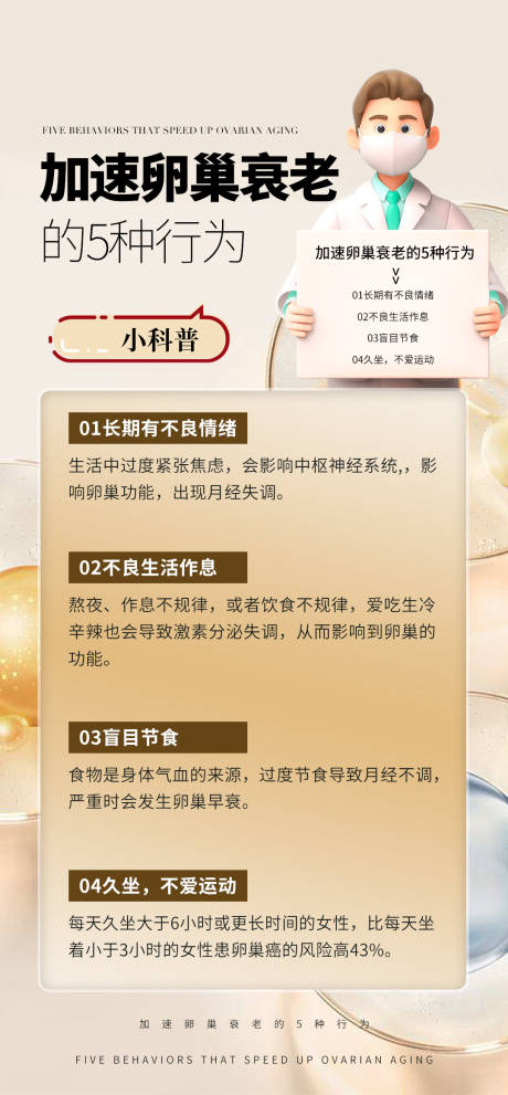 源文件下载【享设计】搜索编号：43370028215846585【女性健康科普宣传产品海报 】