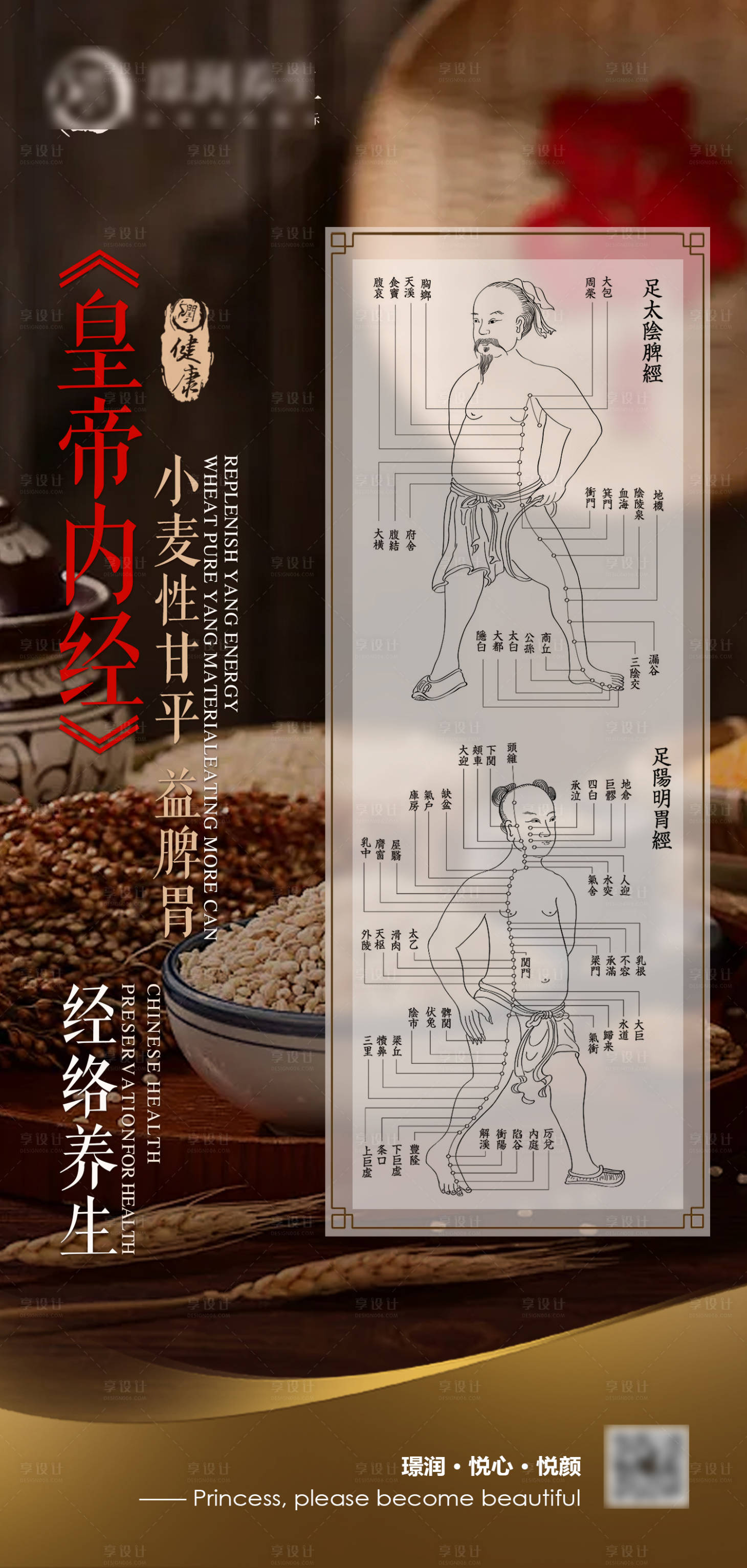 源文件下载【享设计】搜索编号：47100028447205162【中医经络养生】