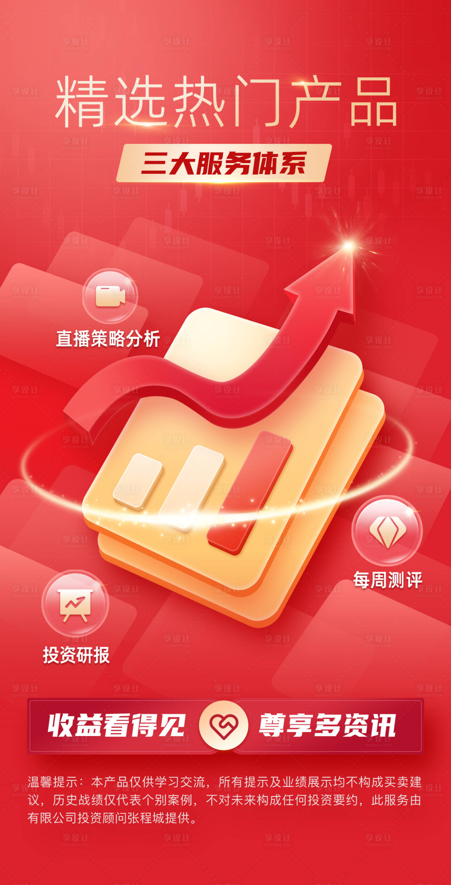源文件下载【享设计】搜索编号：33190028565275597【金融理财精选热门产品投顾服务体系】