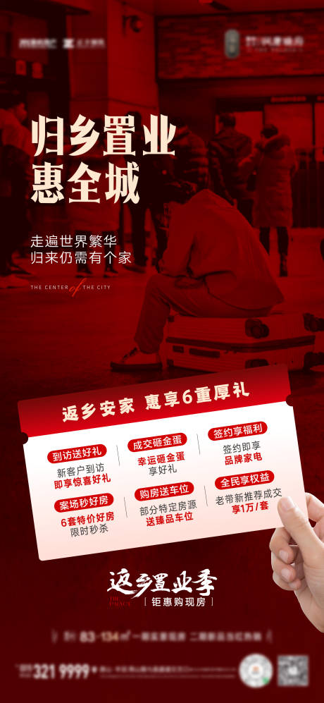 源文件下載【返鄉置業六重禮海報】編號：87890028548971821