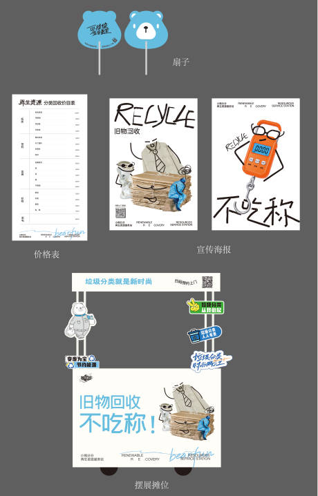 可回收物宣传物料
