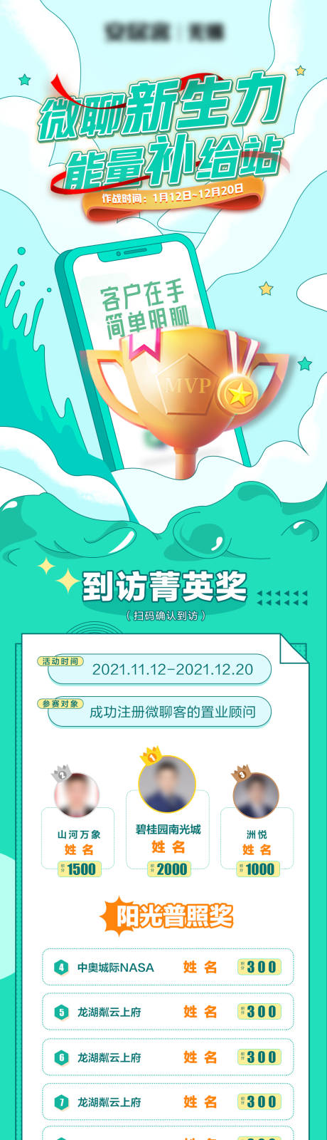新生力补给站长图海报