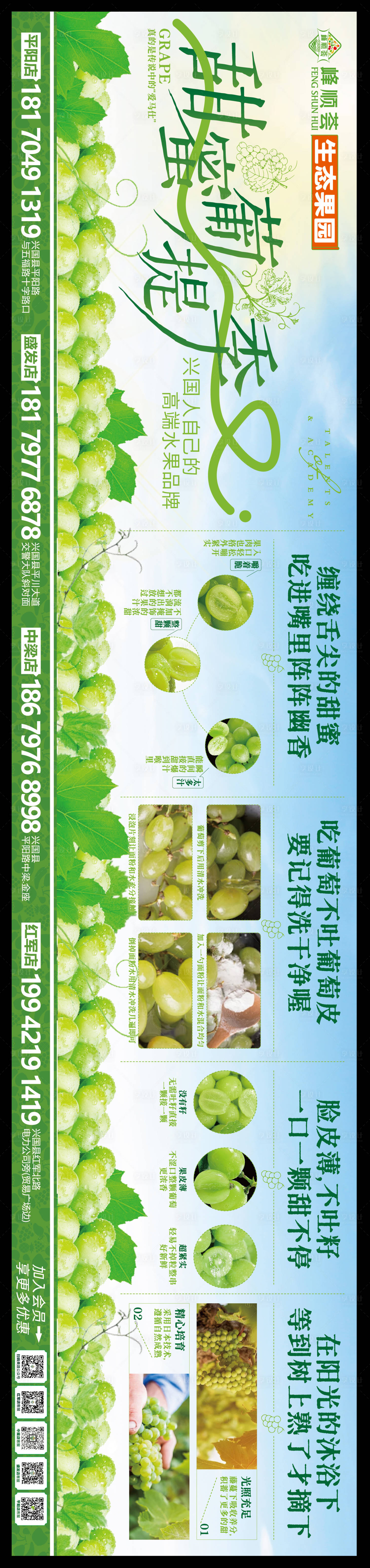 源文件下載【享設(shè)計(jì)】搜索編號(hào)：93210028424724542【青提葡萄陽(yáng)光玫瑰宣傳海報(bào)】