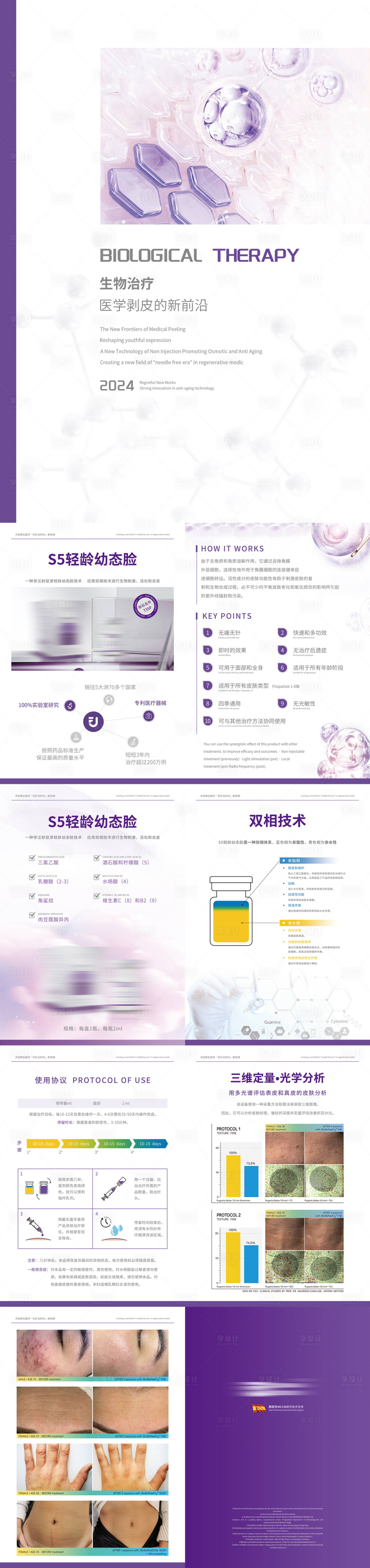 源文件下載【享設計】搜索編號：31530028422058212【醫美科普介紹畫冊】