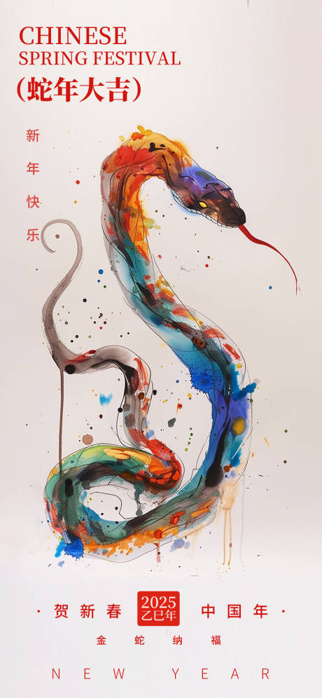 源文件下載【享設(shè)計(jì)】搜索編號(hào)：48200028441691198【蛇年海報(bào)】