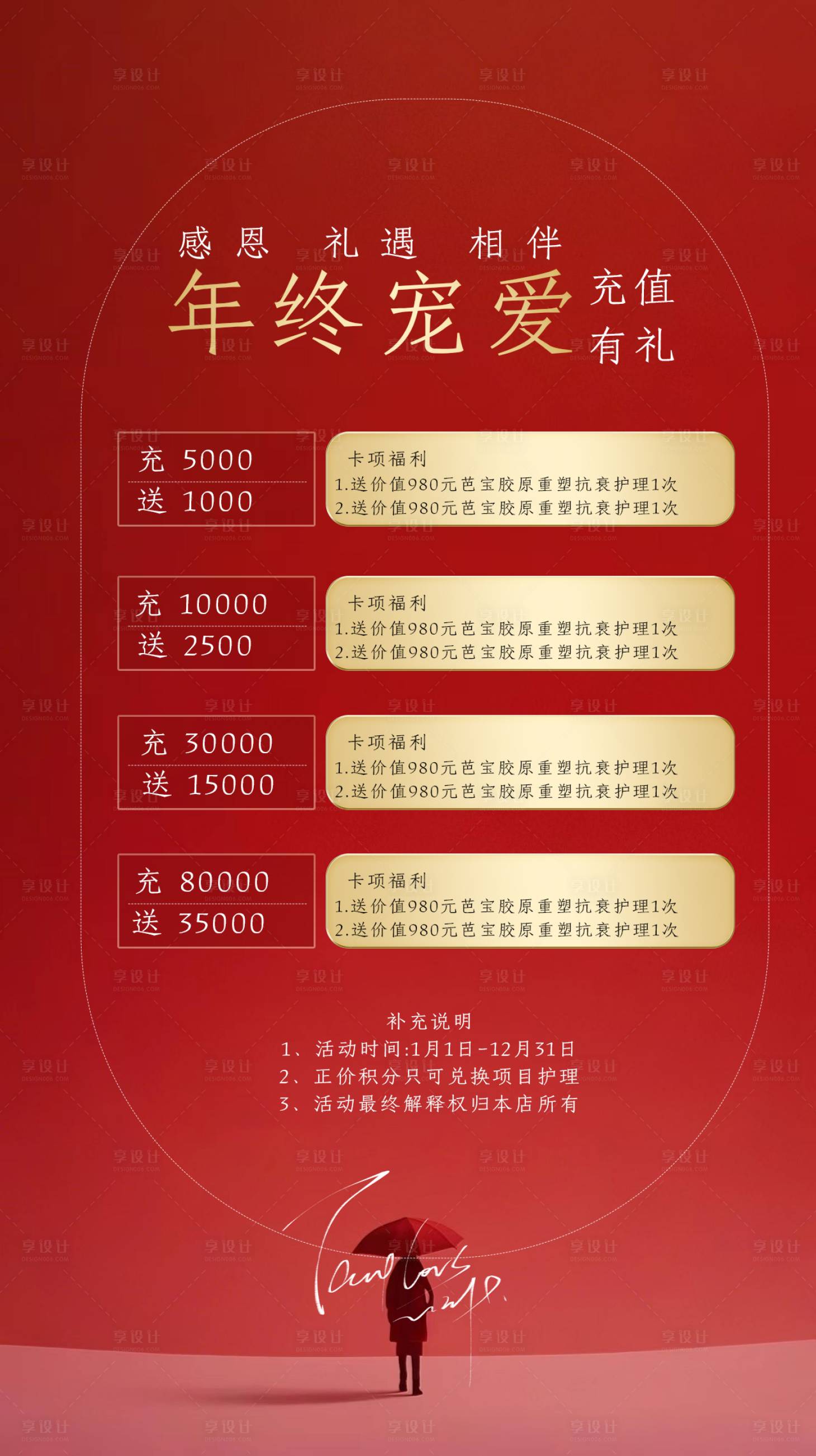 源文件下载【医美充值促销活动海报】编号：63470028443922633