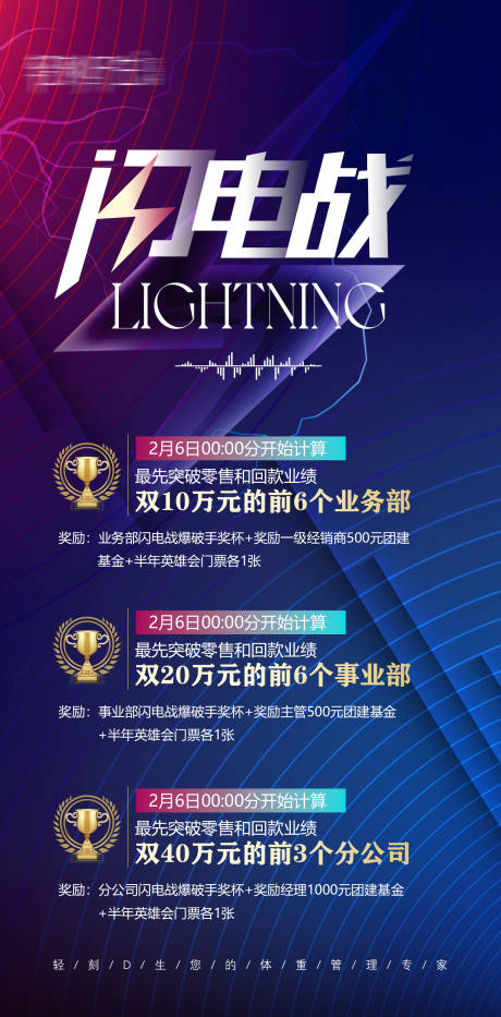源文件下载【闪电战营销活动海报】编号：97910028567204310