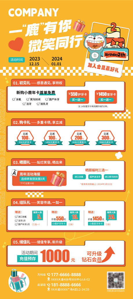 源文件下載【周年慶五重好禮活動展架】編號：25630028504715431