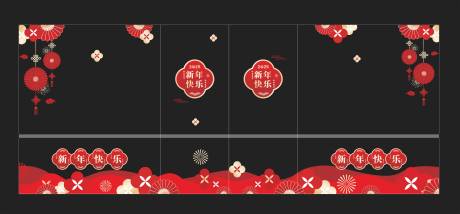 源文件下载【新春节日装饰玻璃贴】编号：90930028340786441