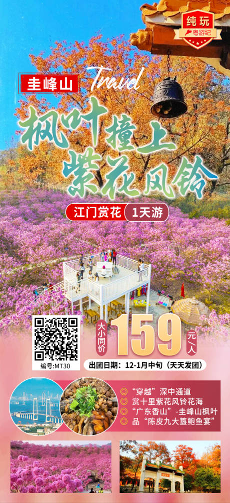 源文件下载【江门赏花1天宣传海报】编号：94560028447329791