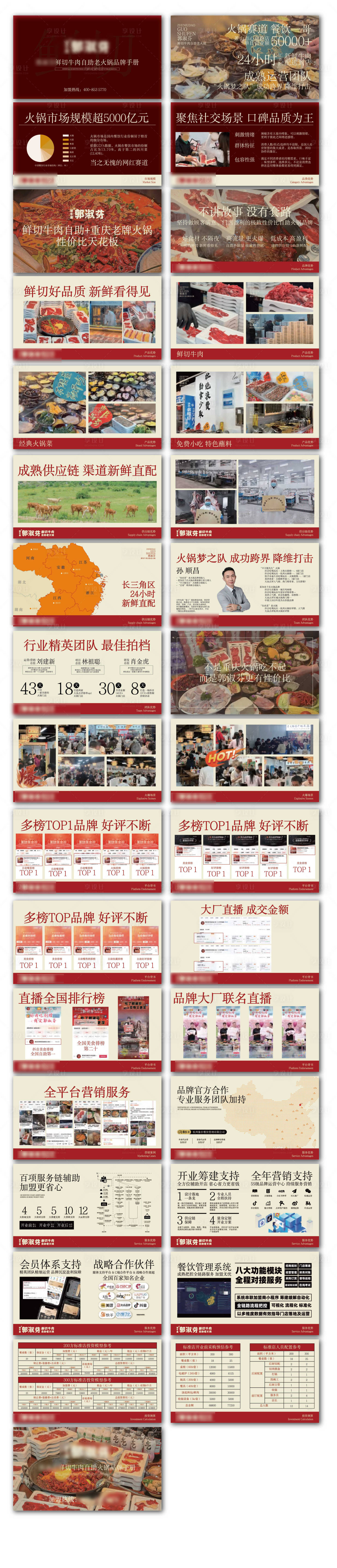 源文件下载【享设计】搜索编号：97630028311691081【餐饮招商手册】