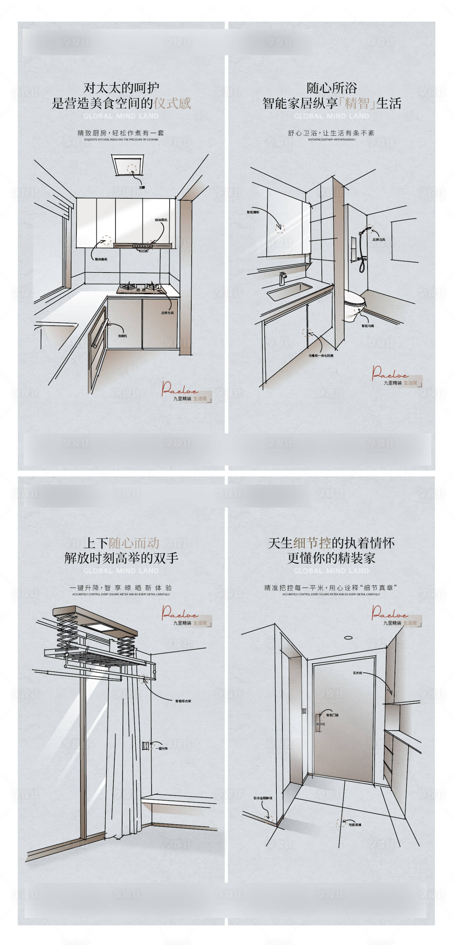 源文件下載【享設計】搜索編號：38390028192929724【室內裝飾 】