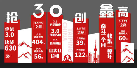 源文件下载【冲刺金句美陈堆头】编号：47650028411708707