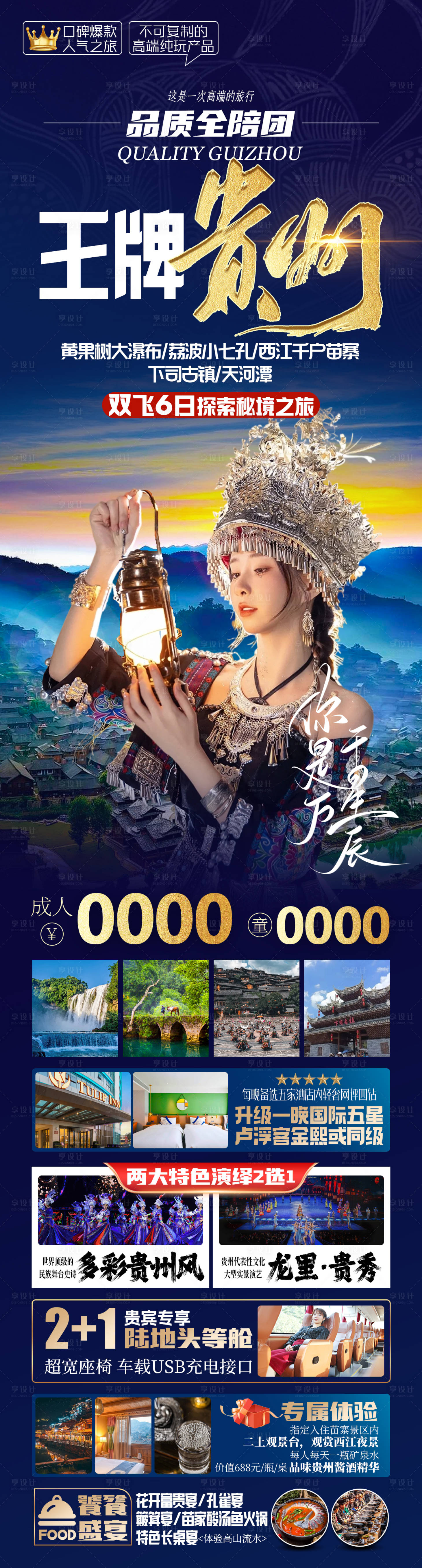 源文件下载【贵州旅游长图海报】编号：84260028261745914
