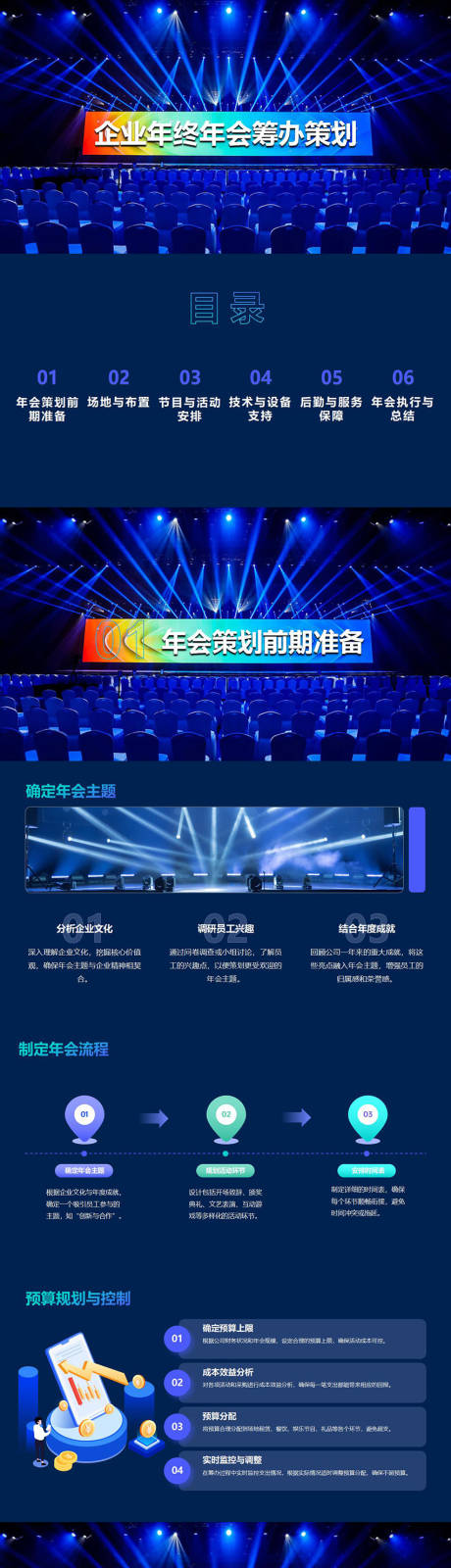 源文件下载【企业年终年会筹办策划PPT】编号：49360028373334353