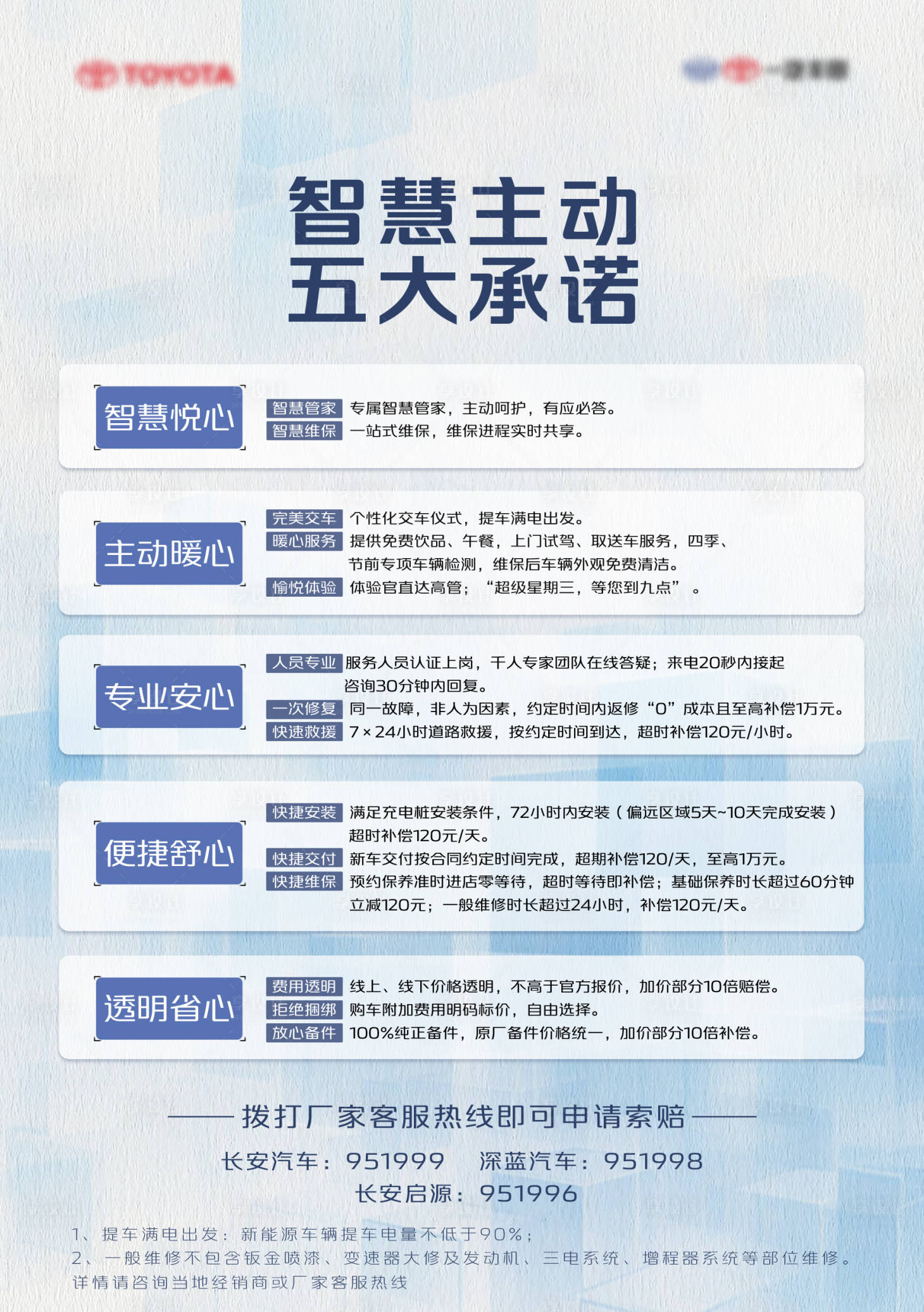 源文件下载【享设计】搜索编号：18360028187601215【汽车承诺宣传海报】