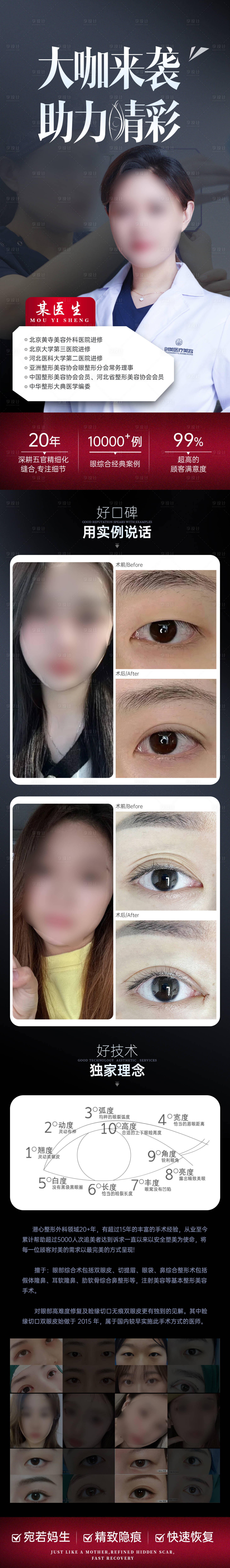 源文件下載【享設(shè)計(jì)】搜索編號(hào)：12530028469841748【大咖來襲醫(yī)美整形醫(yī)生長(zhǎng)圖海報(bào)】