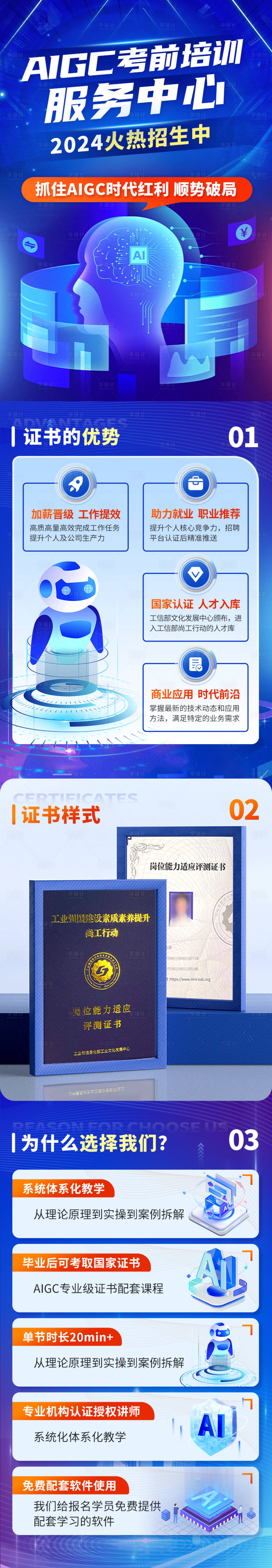 源文件下载【享设计】搜索编号：13380028202711752【AIGC考前培训加盟H5专题设计】