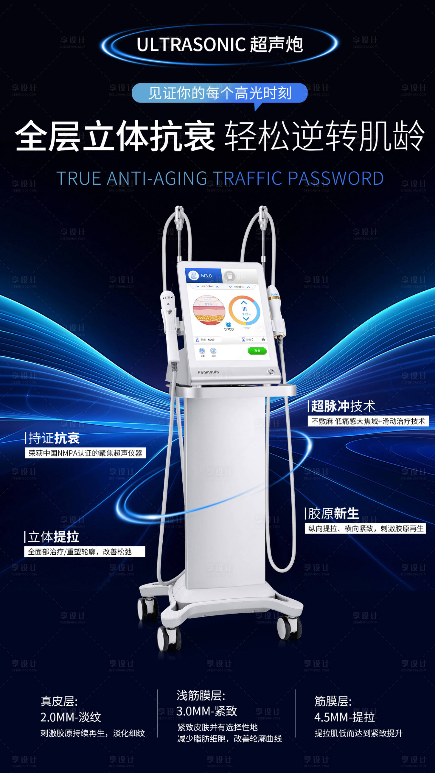 源文件下載【享設計】搜索編號：50340028243151810【醫美美容儀器海報】