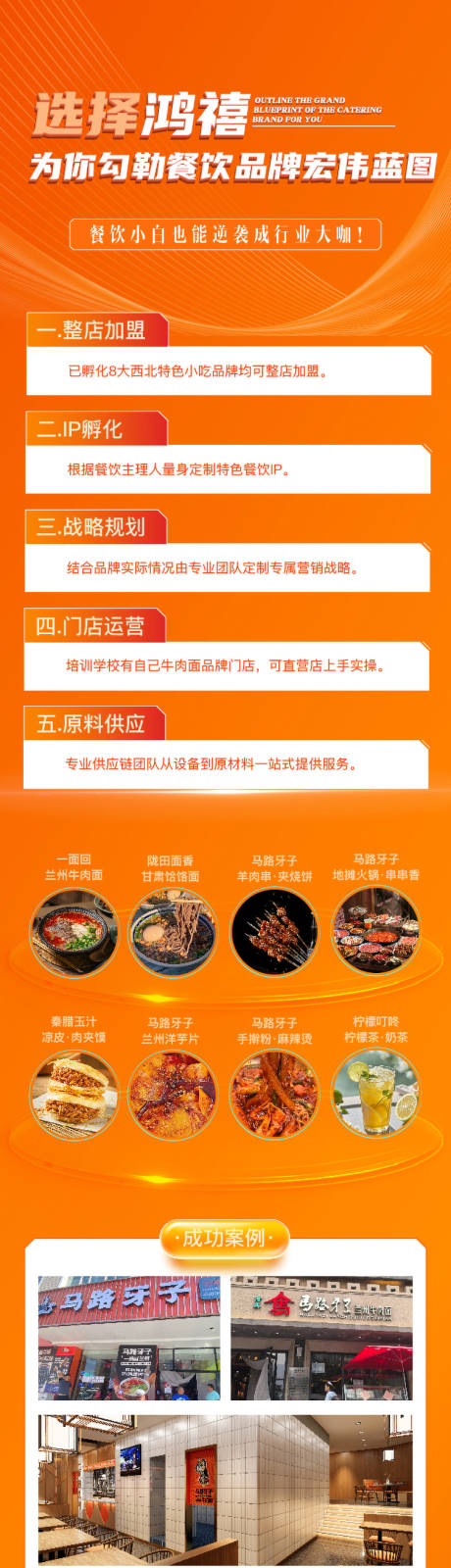 品牌孵化落地页