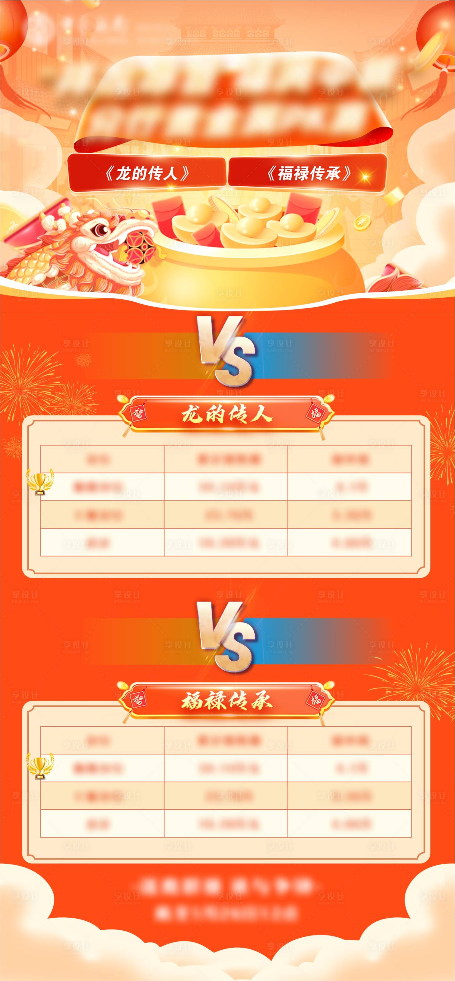 源文件下载【新年销售pk海报】编号：45220028763701055