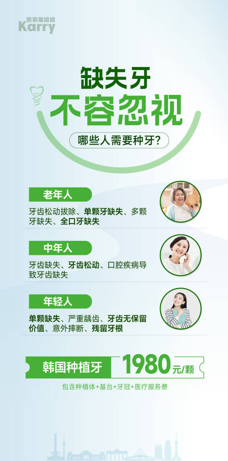 源文件下载【医美口腔那些人需要种牙科普海报】编号：28570028727669359