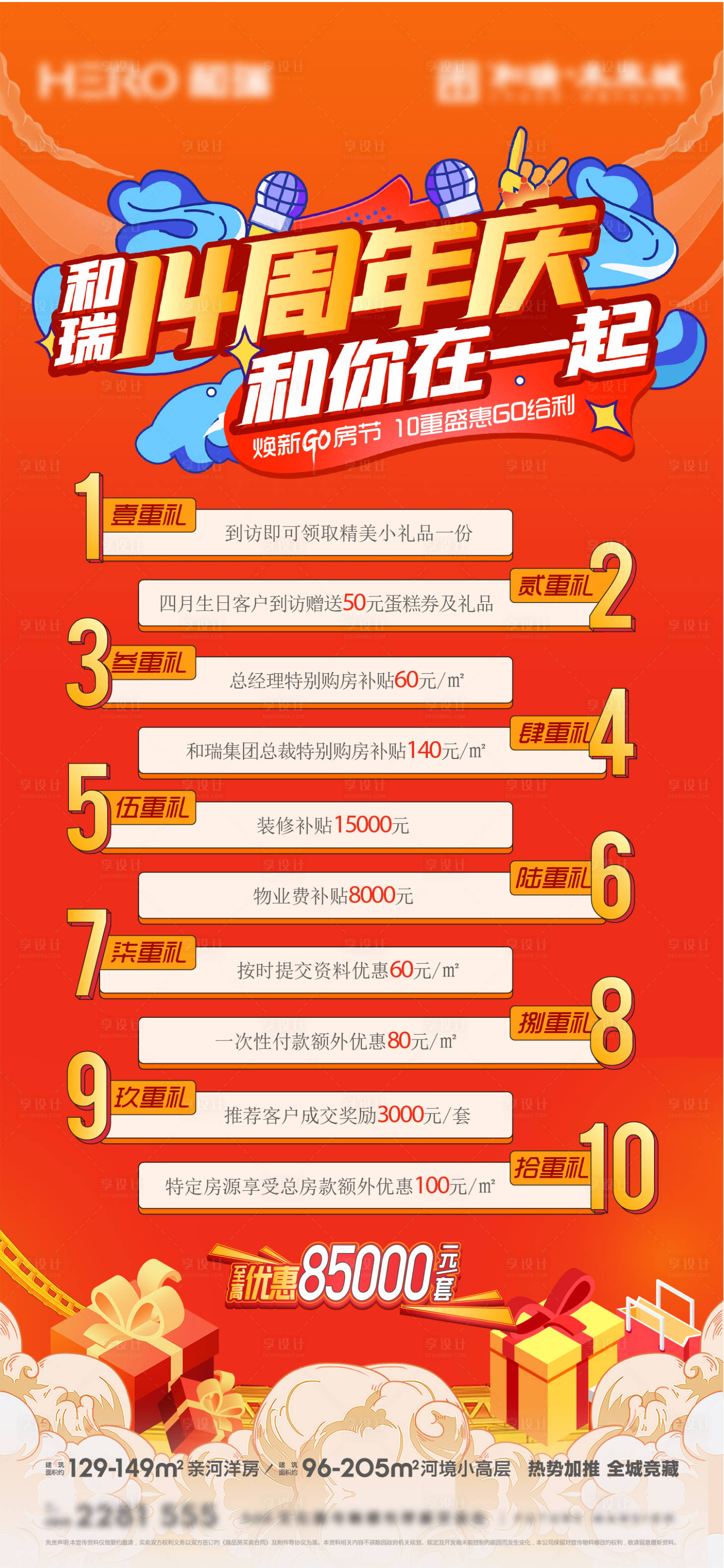 源文件下载【享设计】搜索编号：48580028632028052【周年庆海报】