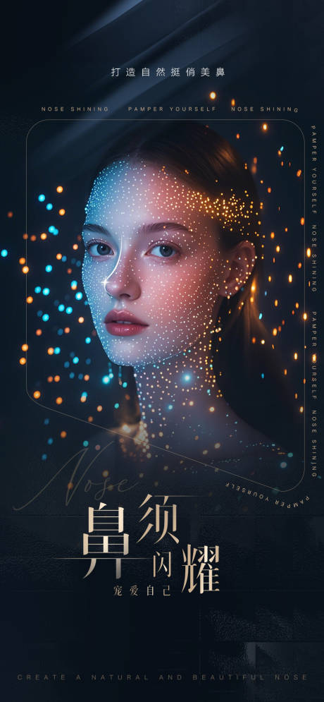 源文件下載【醫美鼻整形海報】編號：92170029080227139