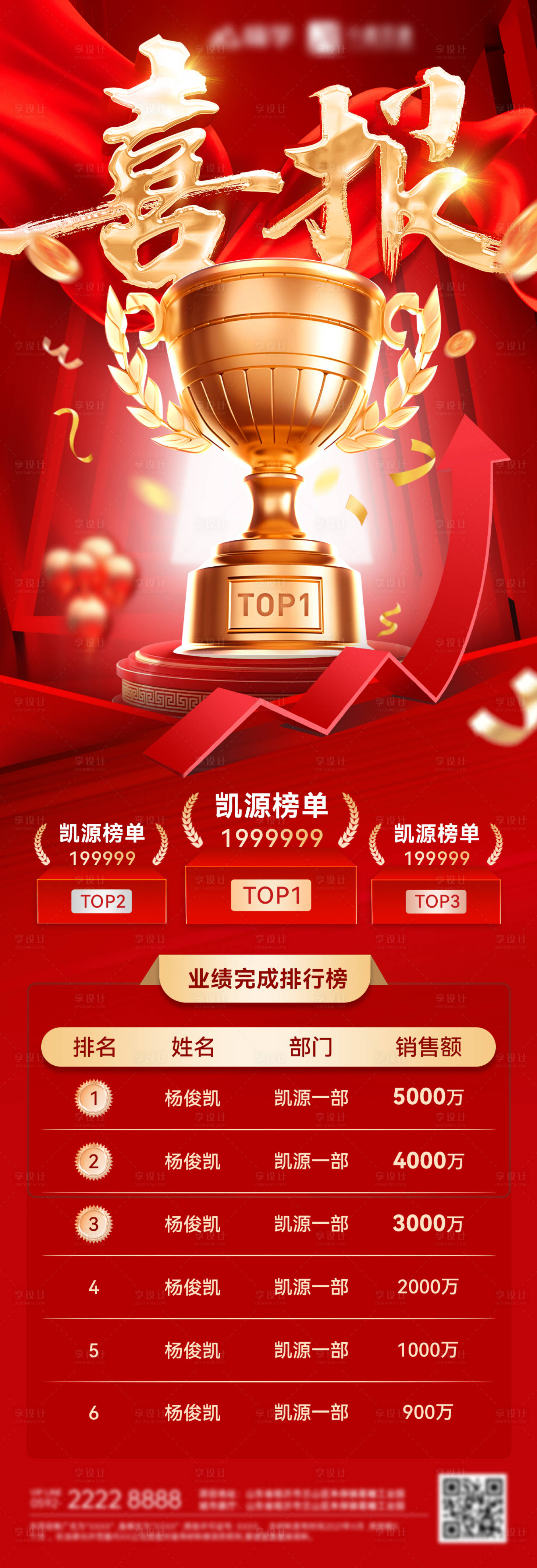 源文件下載【享設計】搜索編號：66210028992319698【排行榜喜報龍虎榜榜單海報長圖】