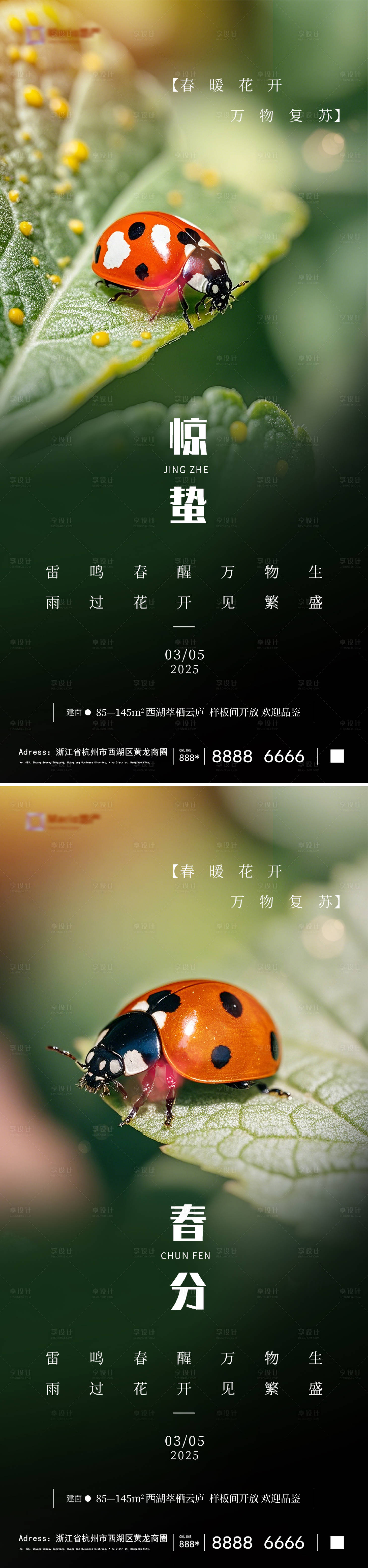源文件下载【惊蛰春分节气海报】编号：79900028947602795